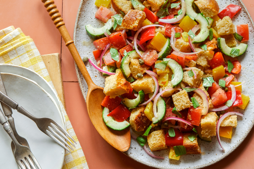 Panzanella salad